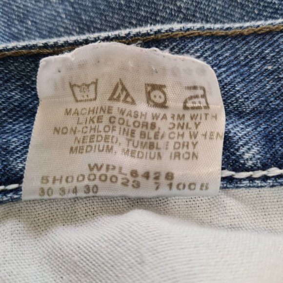 Lee Medium Wash Straight Leg Jeans, 6S - Picture 5 of 5